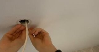 Установка люстры в Дагестанских Огнях в октябре